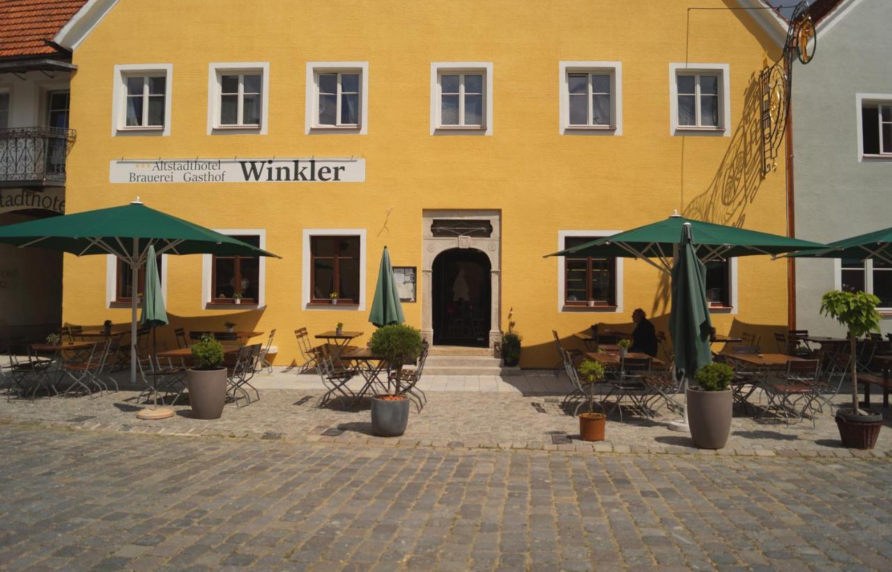 Altstadthotel Brauereigasthof Winkler Берхинг Екстериор снимка