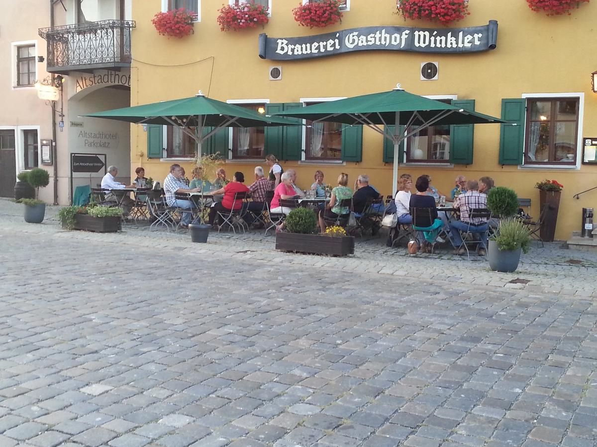 Altstadthotel Brauereigasthof Winkler Берхинг Екстериор снимка